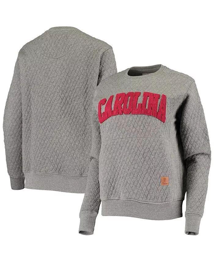 Женский стеганый пуловер серого цвета с аппликацией из Южной Каролины Gamecocks Moose Pressbox
Женский стеганый пуловер серого цвета с аппликацией из Южной Каролины Gamecocks Moose Pressbox