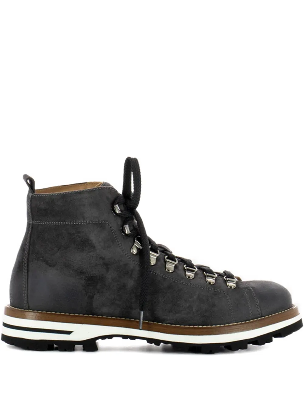 Замшевые ботинки на шнуровке MONPIZ, черный
Замшевые ботинки на шнуровке MONPIZ, черный