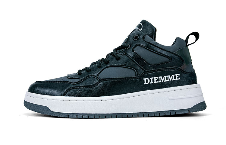 Кеды мужские, обувь для скейтбординга среднего размера черный/белый Diemme
Кеды мужские, обувь для скейтбординга среднего размера черный/белый Diemme