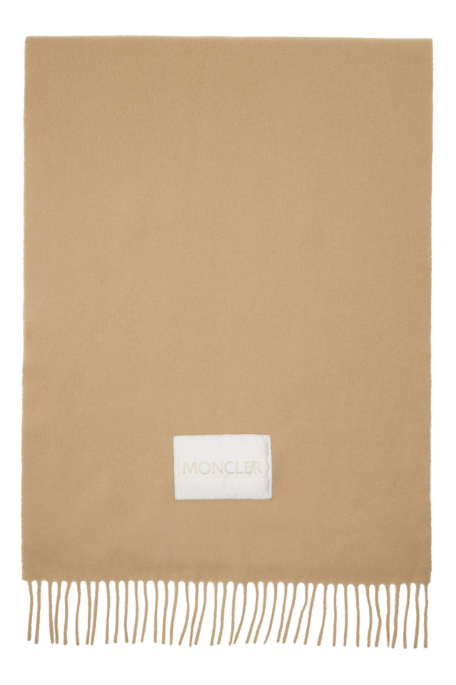 Шерстяной фетровый шарф Moncler, бежевый
Шерстяной фетровый шарф Moncler, бежевый