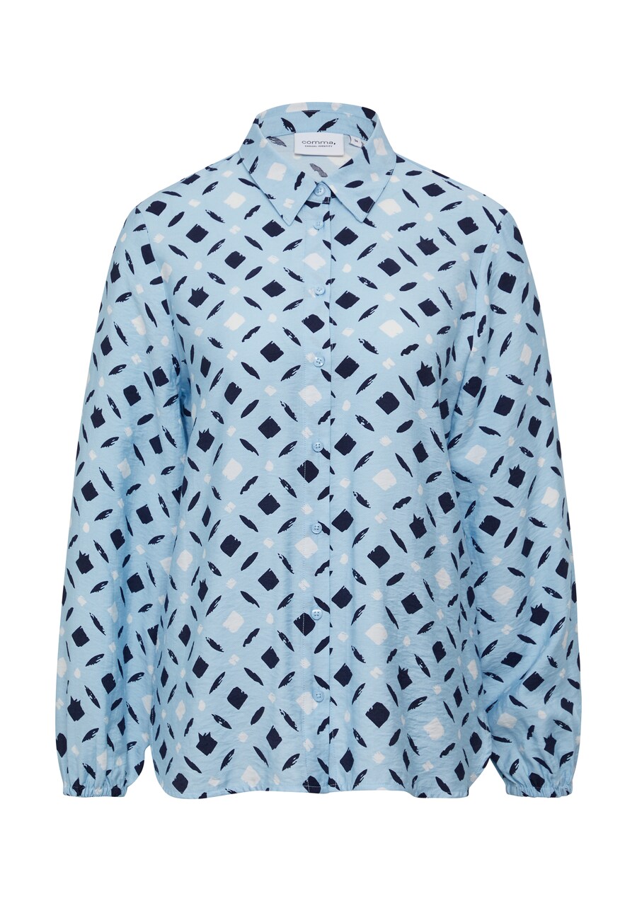 Блуза comma casual identity, синий/темно-синий
Блуза comma casual identity, синий/темно-синий