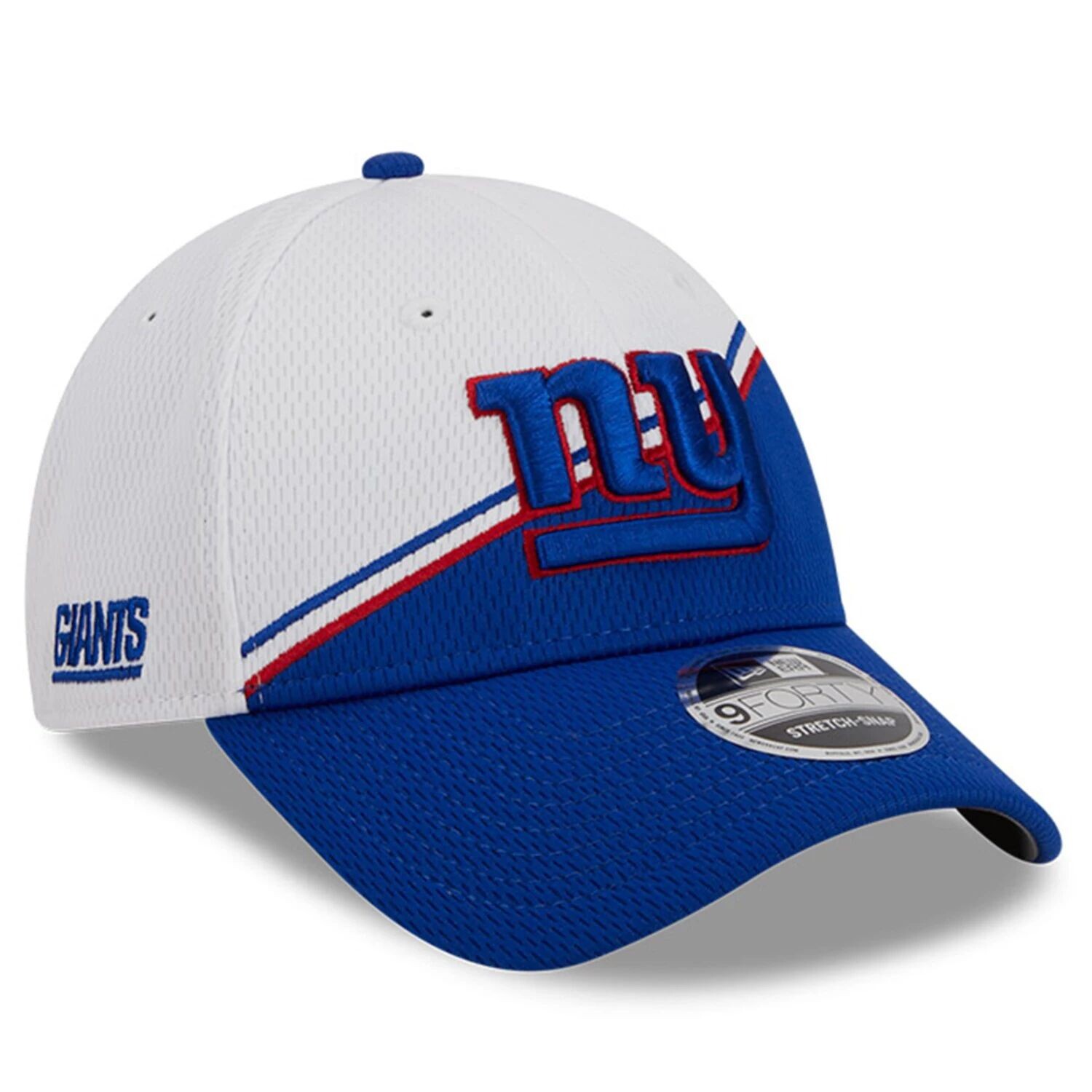 Мужская регулируемая кепка New Era White/Royal New York Giants 2023 Sideline 9FORTY
Мужская регулируемая кепка New Era White/Royal New York Giants 2023 Sideline 9FORTY