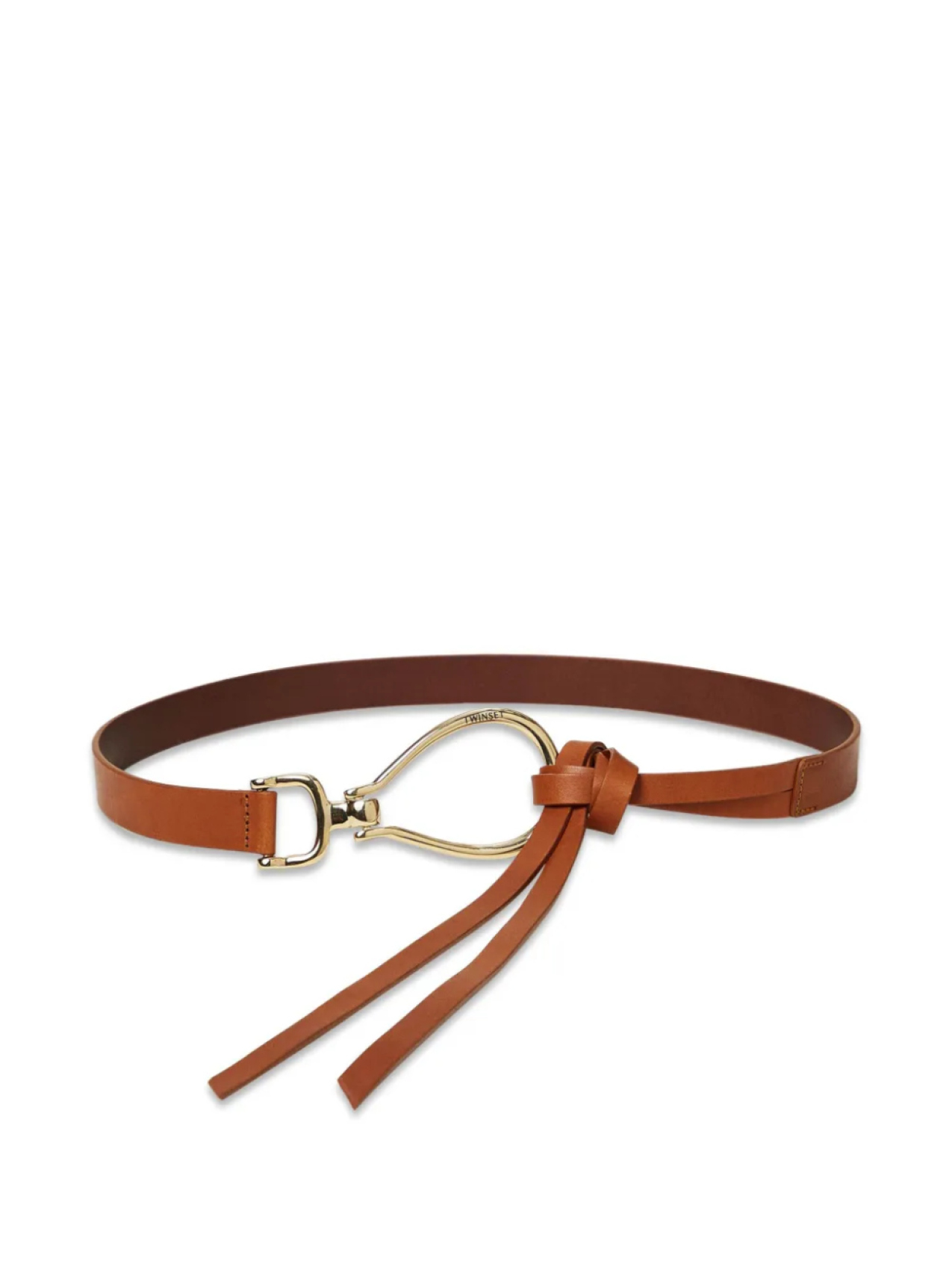 Ремень с узлом TWINSET, коричневый
Ремень с узлом TWINSET, коричневый
