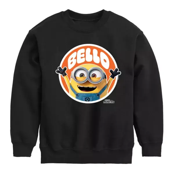 Мальчики 8-20 толстовка с капюшоном Bello из "Гадкий я" Licensed Character, черный
Мальчики 8-20 толстовка с капюшоном Bello из "Гадкий я" Licensed Character, черный