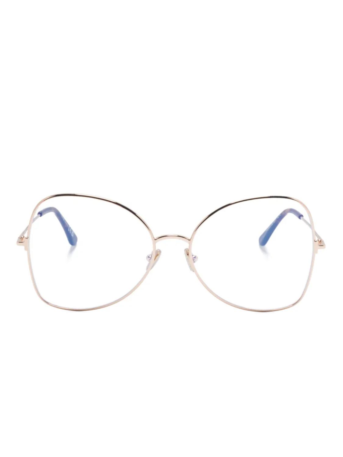 Очки TOM FORD Eyewear с геометрической оправой, коричневый
Очки TOM FORD Eyewear с геометрической оправой, коричневый