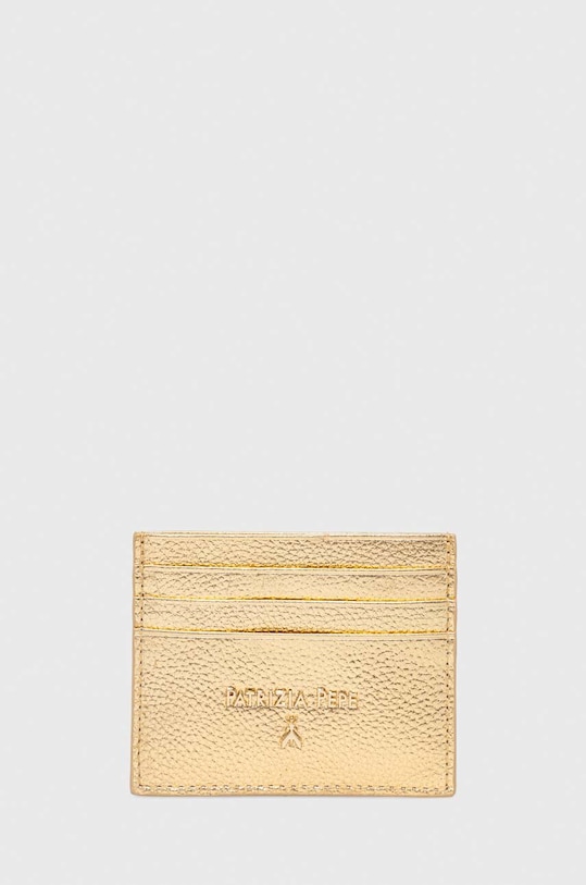 Кожаный чехол для карт Patrizia Pepe, золотой
Кожаный чехол для карт Patrizia Pepe, золотой