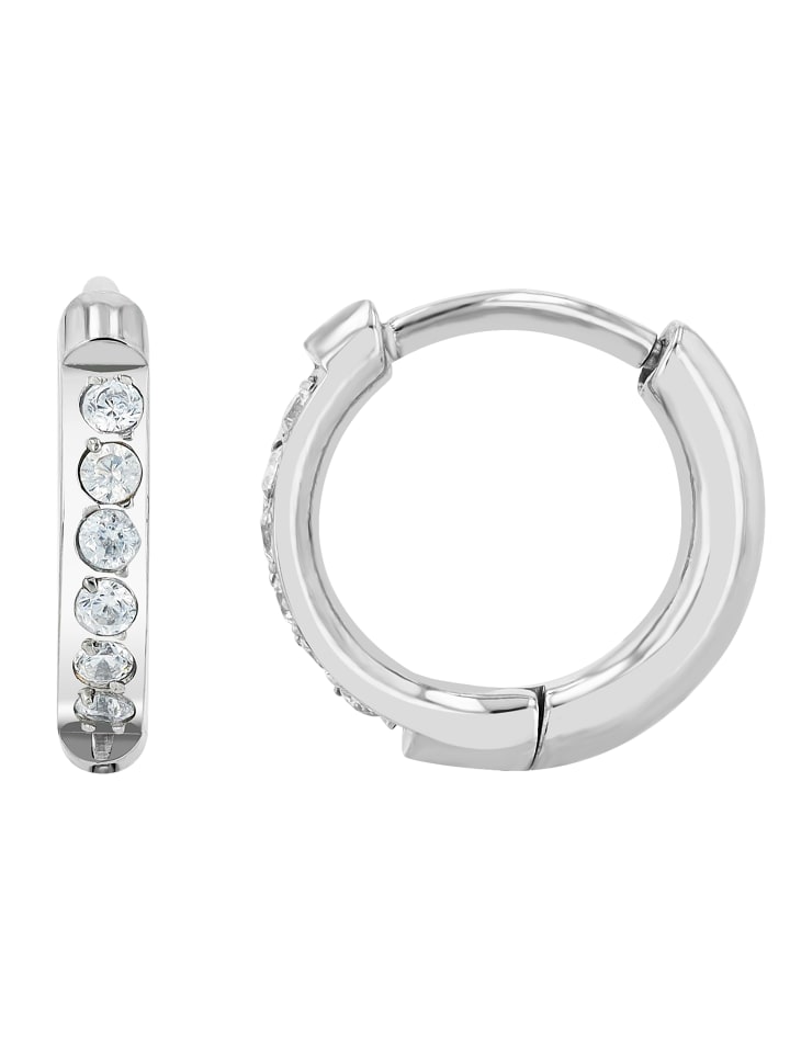 Adeliás Женские серьги - Титановые серьги-кольца с шарнирным креплением и белыми стразами
Adeliás Женские серьги - Титановые серьги-кольца с шарнирным креплением и белыми стразами