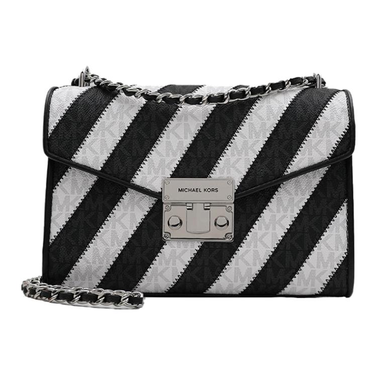 Коллекция багажа ПВХ плечевая сумка средний размер женская черно-белая MICHAEL KORS
Коллекция багажа ПВХ плечевая сумка средний размер женская черно-белая MICHAEL KORS