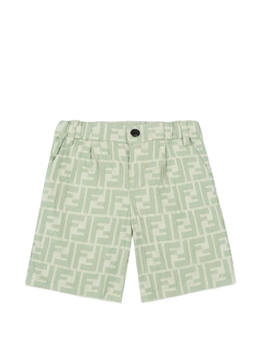 Шорты с логотипом Fendi Kids, зеленый
Шорты с логотипом Fendi Kids, зеленый