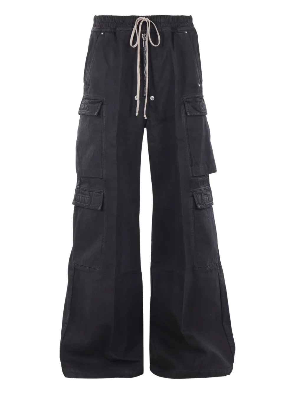 Широкие брюки карго с кулиской Rick Owens DRKSHDW, черный
Широкие брюки карго с кулиской Rick Owens DRKSHDW, черный