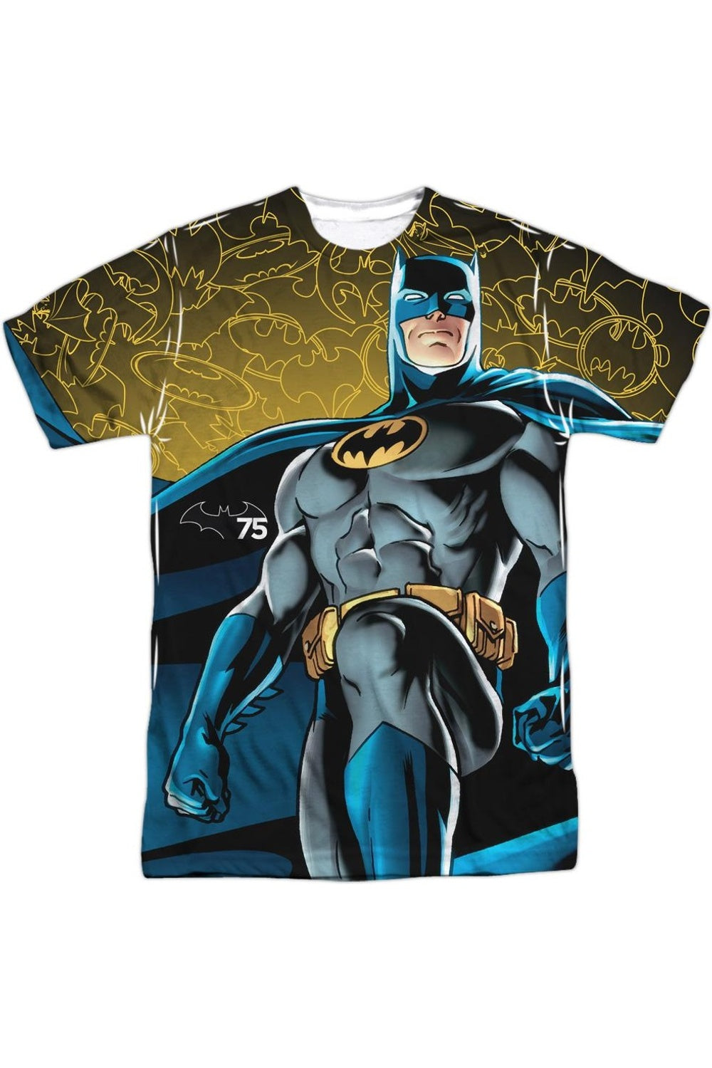 Футболка Batman 75 Glow с коротким рукавом для взрослых из полиэстера Gildan, белый
Футболка Batman 75 Glow с коротким рукавом для взрослых из полиэстера Gildan, белый