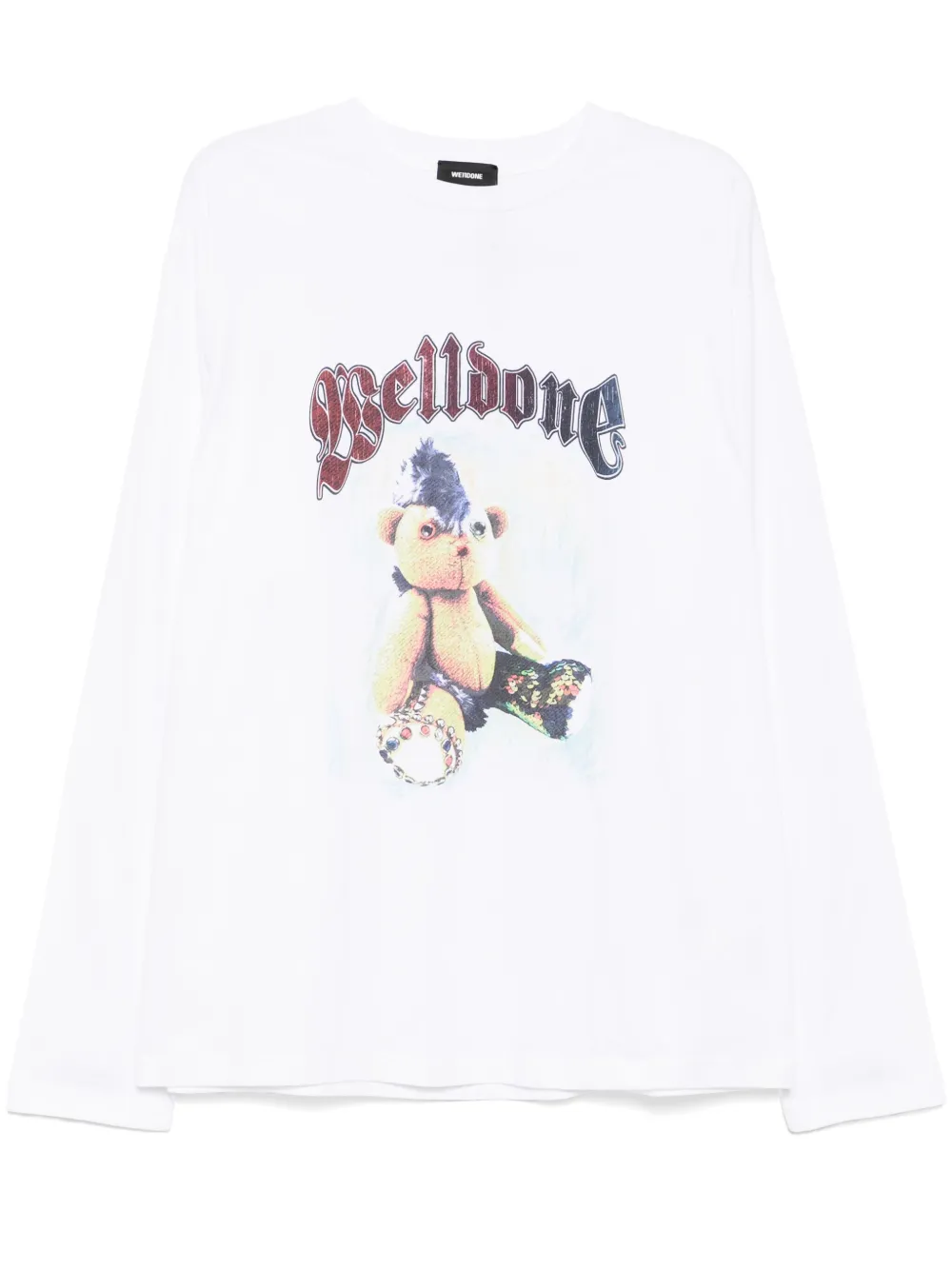 Футболка с логотипом We11done, белый
Футболка с логотипом We11done, белый