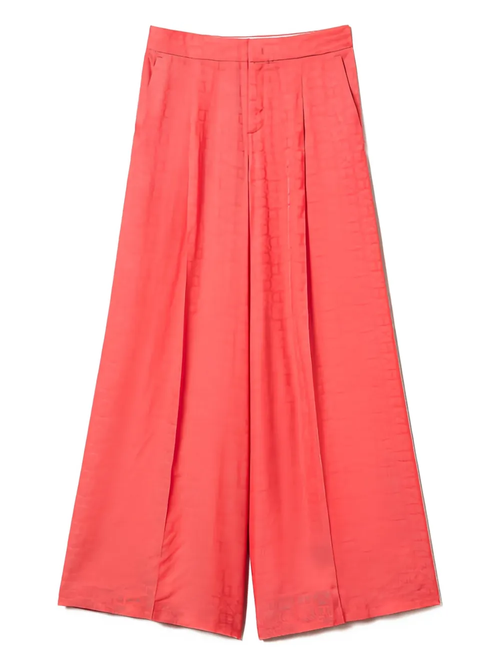 Брюки-палаццо Oval T-образной формы из жаккарда TWINSET, розовый
Брюки-палаццо Oval T-образной формы из жаккарда TWINSET, розовый