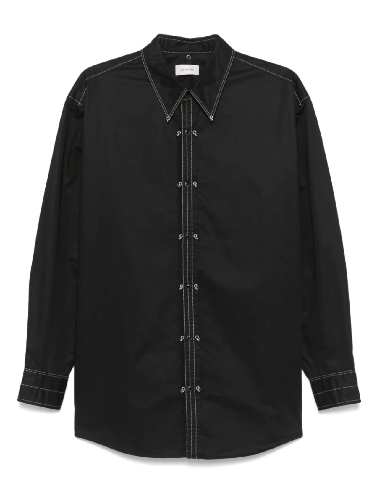 Украшенная рубашка LEMAIRE, черный
Украшенная рубашка LEMAIRE, черный