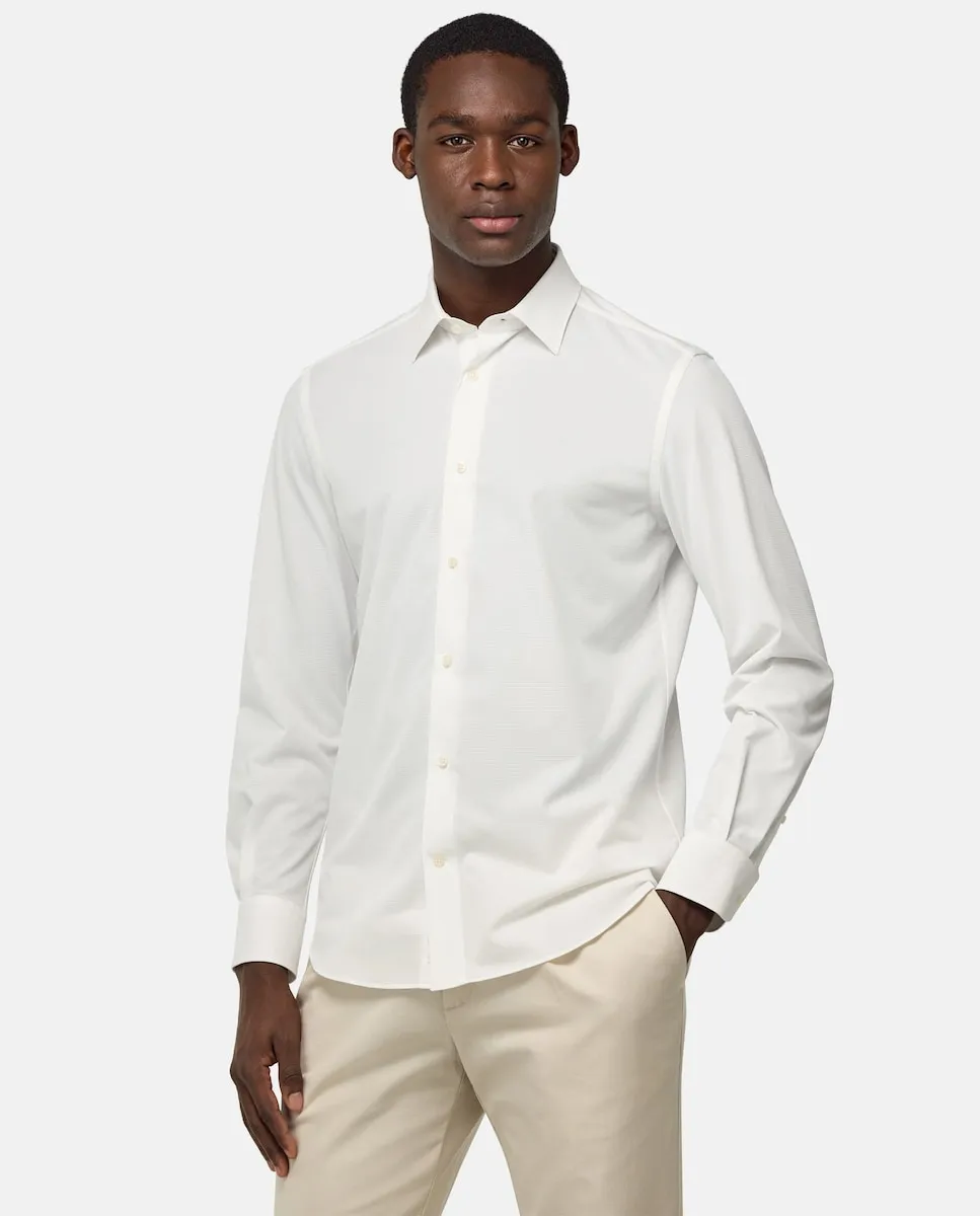 Обычная мужская рубашка в стиле фэнтези Boggi Milano, белый
Обычная мужская рубашка в стиле фэнтези Boggi Milano, белый