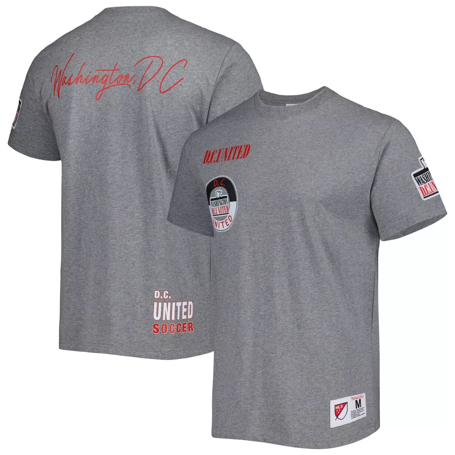 Мужская футболка Mitchell & Ness Grey DC United City, Серый, Мужская футболка Mitchell & Ness Grey DC United City
Мужская футболка Mitchell & Ness Grey DC United City, Серый, Мужская футболка Mitchell & Ness Grey DC United City
