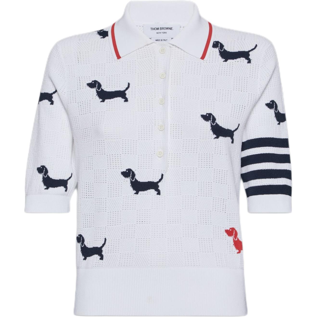 Поло с коротким рукавом 4 Bar Hector THOM BROWNE, белый
Поло с коротким рукавом 4 Bar Hector THOM BROWNE, белый