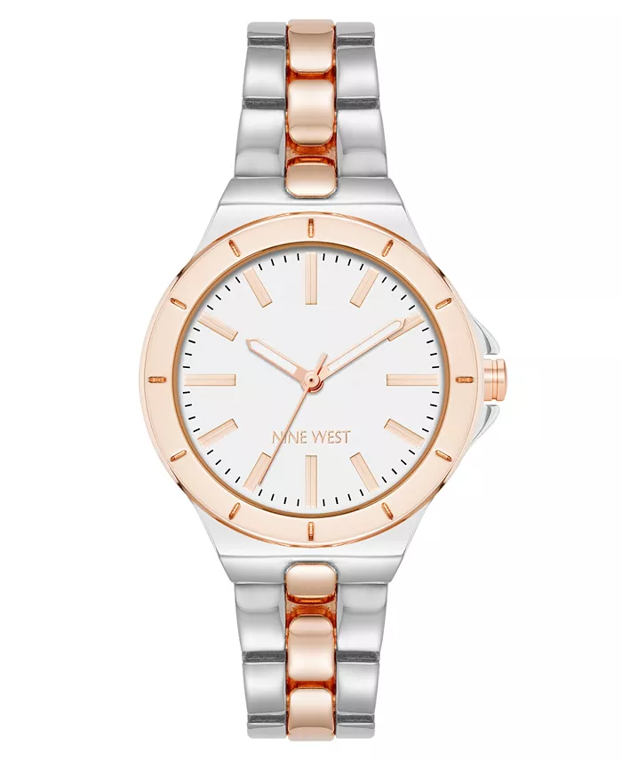 Женские часы Quartz Iconic в серебристом и розовом золотом металлическом сплаве, 35 мм Anne Klein, Серебристый, Женские часы Quartz Iconic в серебристом и розовом золотом металлическом сплаве, 35 мм Anne Klein
Женские часы Quartz Iconic в серебристом и розовом золотом металлическом сплаве, 35 мм Anne Klein, Серебристый, Женские часы Quartz Iconic в серебристом и розовом золотом металлическом сплаве, 35 мм Anne Klein