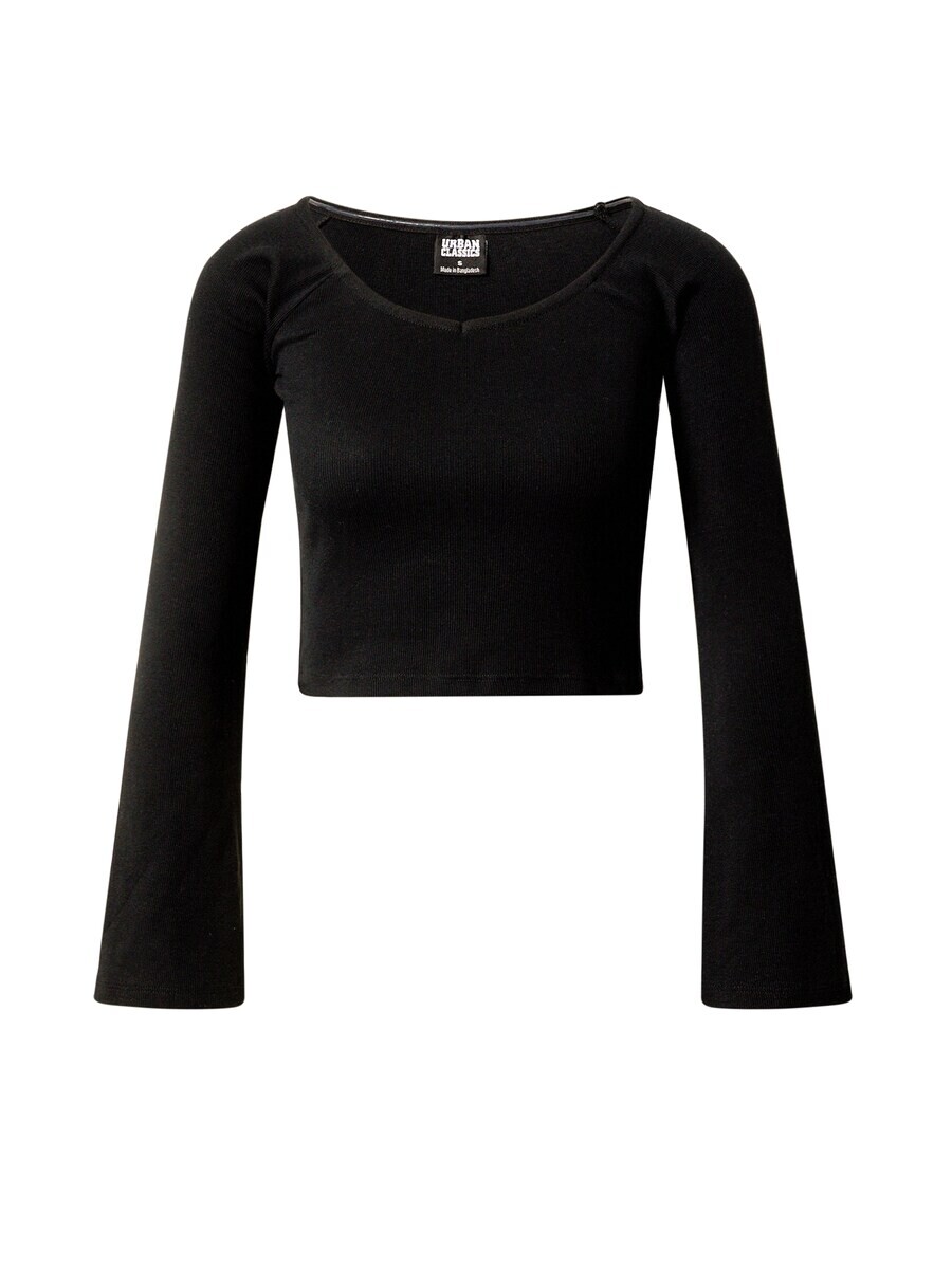 Лонгслив Urban Classics, черный 
Лонгслив Urban Classics, черный