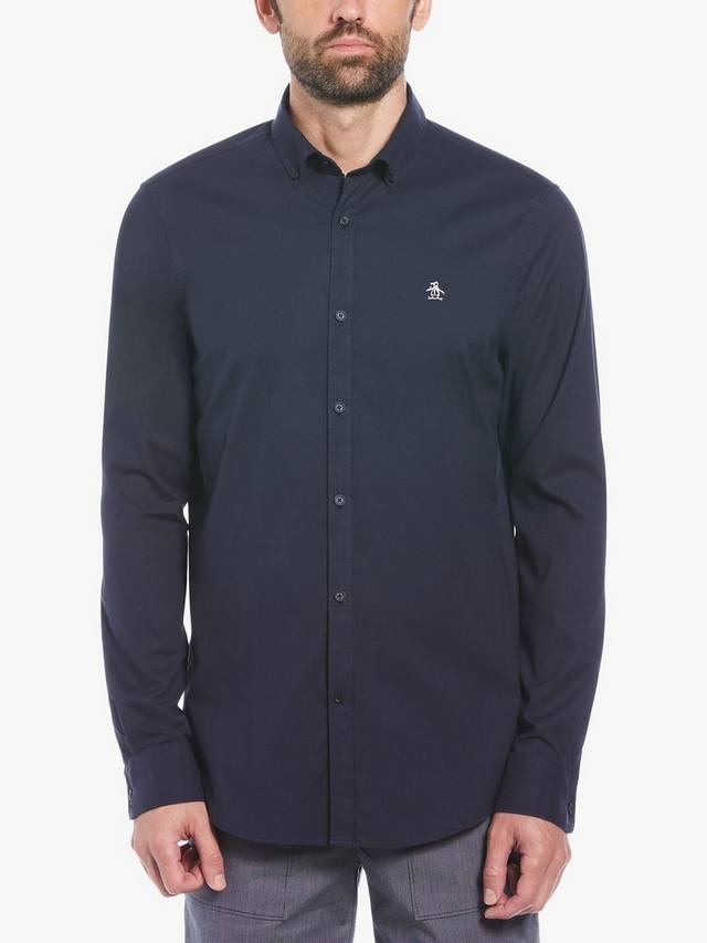 Оксфордская рубашка с эффектом стретч Original Penguin, Dark Sapphire
Оксфордская рубашка с эффектом стретч Original Penguin, Dark Sapphire