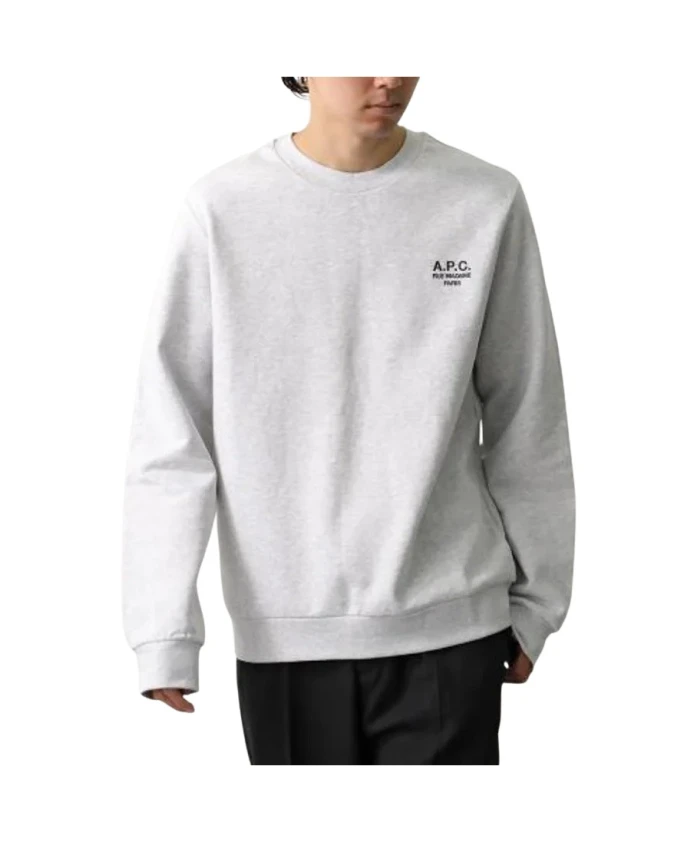 Свитшот Rue madame с круглым вырезом A.P.C., серый
Свитшот Rue madame с круглым вырезом A.P.C., серый