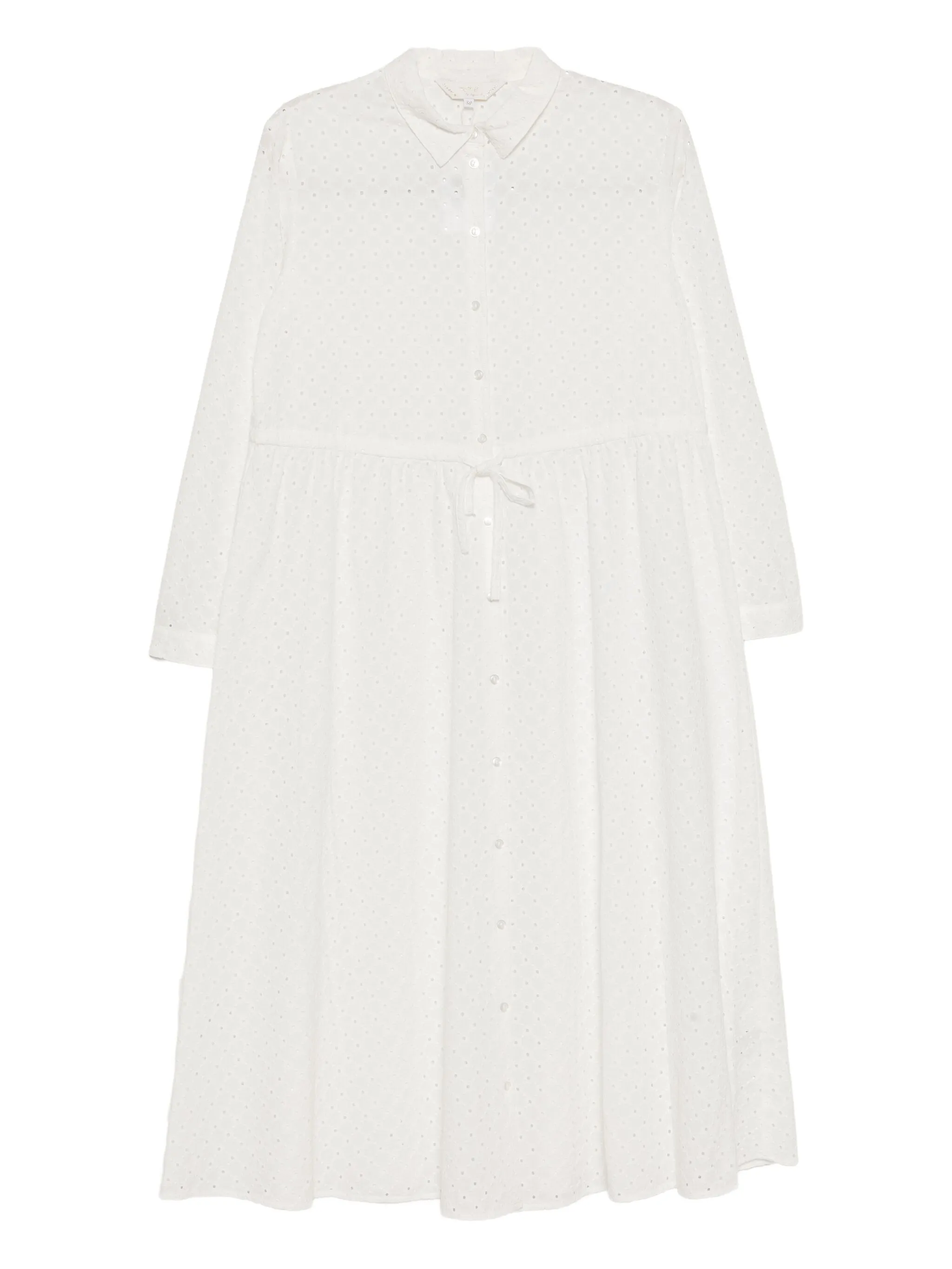 Платье-рубашка с люверсами To B. By Agnès B., белый
Платье-рубашка с люверсами To B. By Agnès B., белый