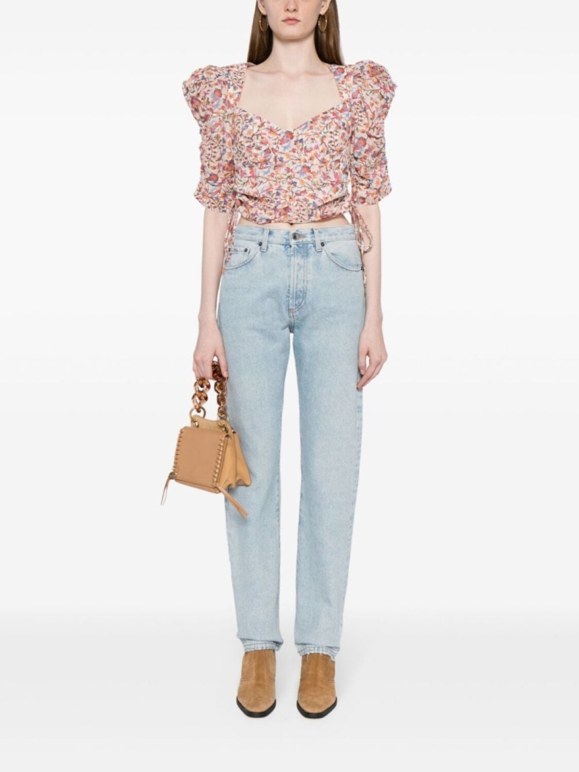 MARANT ÉTOILE блузка с объемными рукавами и цветочным принтом, мультиколор
MARANT ÉTOILE блузка с объемными рукавами и цветочным принтом, мультиколор