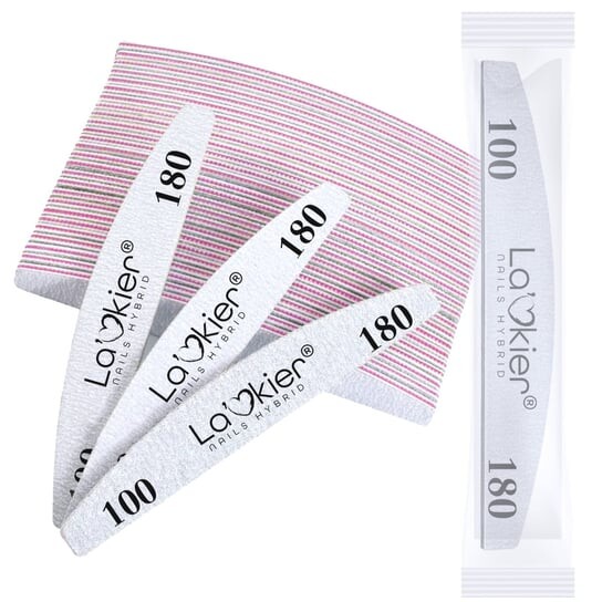 Лак-пилочка для ногтей Лодочка/Полумесяц Зебра Safe Упаковка Градация 100/180, 50 шт., La'kier
Лак-пилочка для ногтей Лодочка/Полумесяц Зебра Safe Упаковка Градация 100/180, 50 шт., La'kier