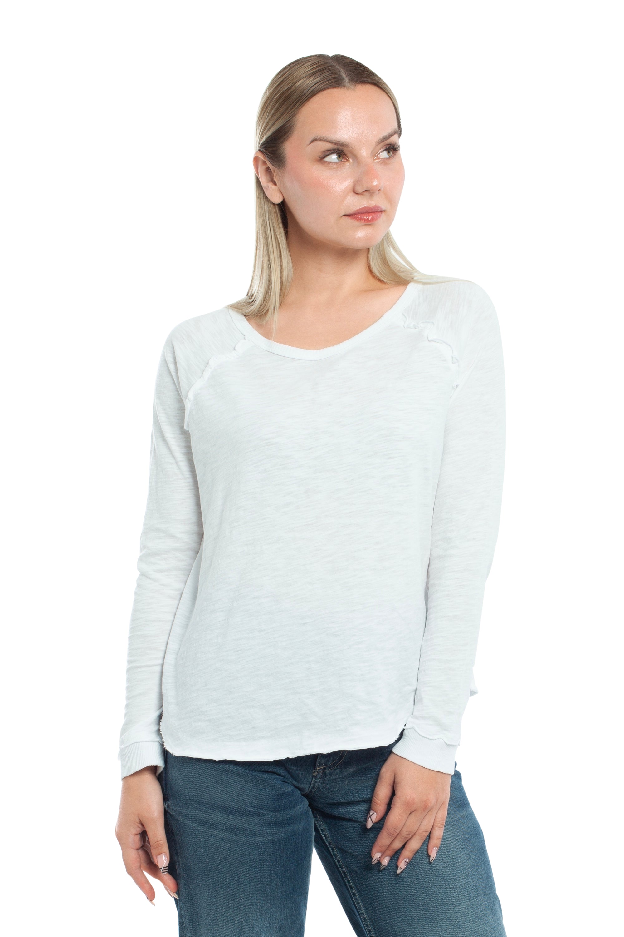 Футболка с длинным рукавом реглан WILT Clothing, белый
Футболка с длинным рукавом реглан WILT Clothing, белый