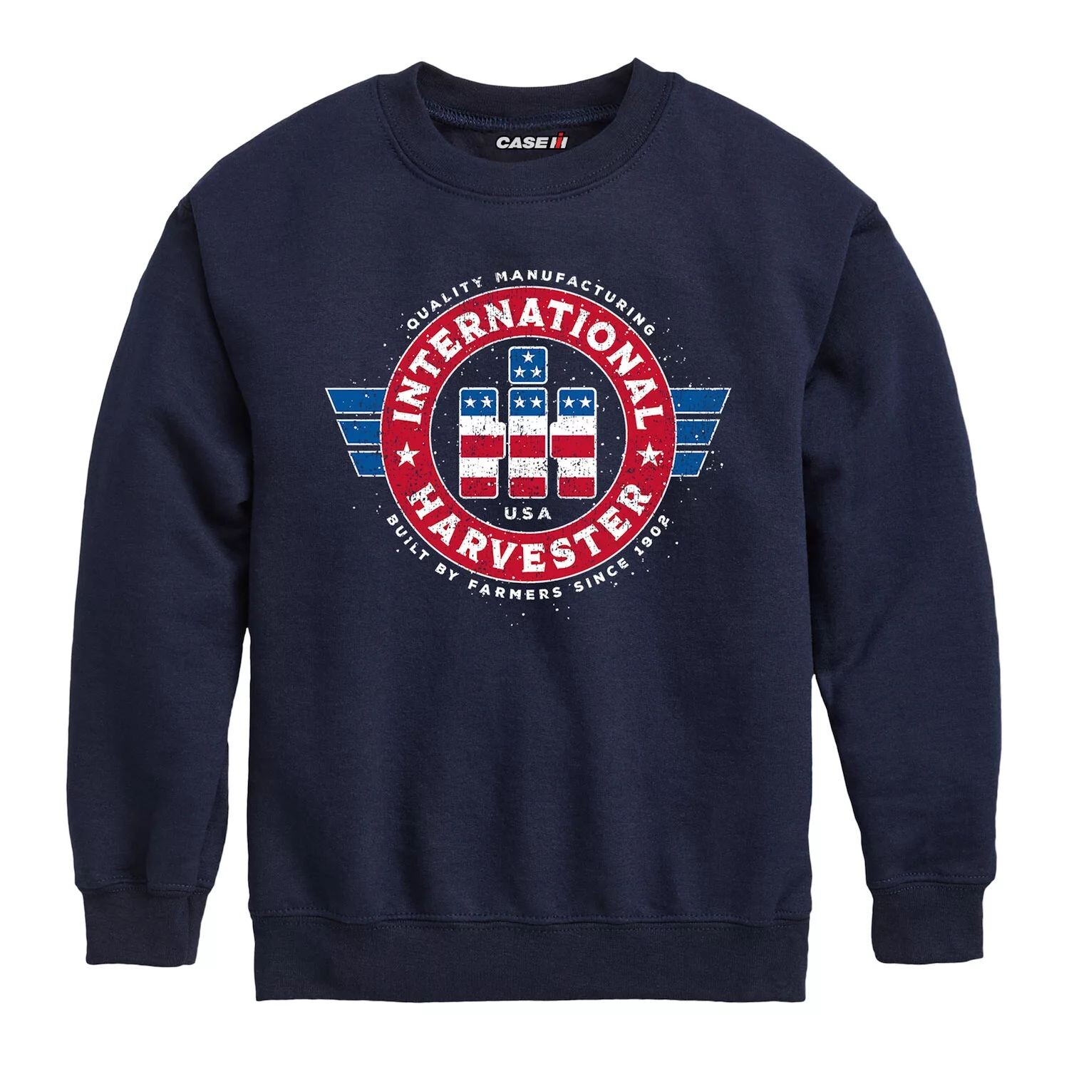 Флисовая толстовка с рисунком Case IH Americana Badge для мальчиков 8–20 лет Licensed Character, синий
Флисовая толстовка с рисунком Case IH Americana Badge для мальчиков 8–20 лет Licensed Character, синий
