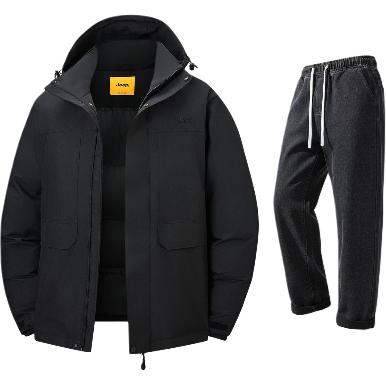 Толстовка Casual Sportswear утепленная с флисовой подкладкой Jeep, черный+черный серый fleece-lined jeans
Толстовка Casual Sportswear утепленная с флисовой подкладкой Jeep, черный+черный серый fleece-lined jeans