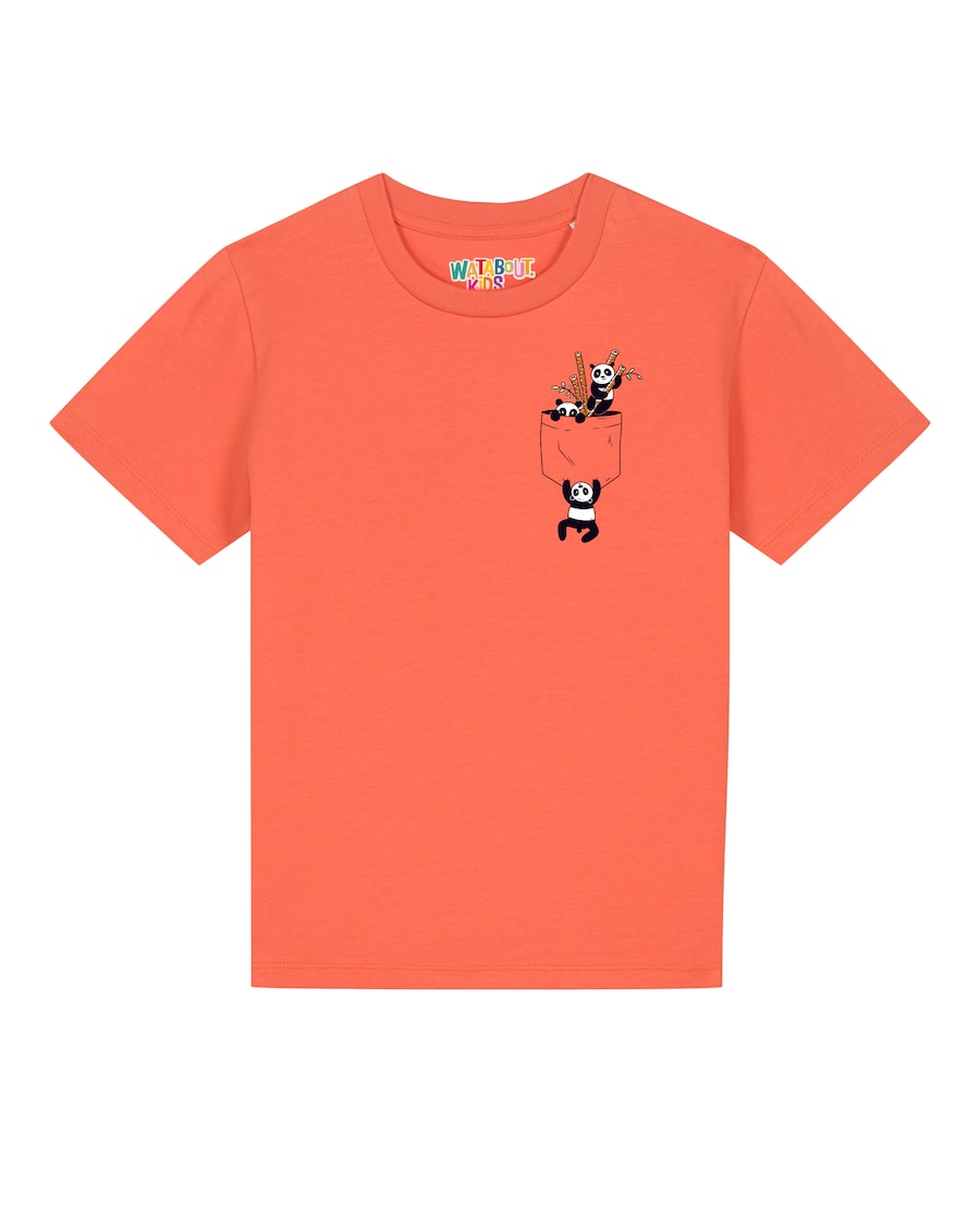 Рубашка watabout.kids Pocket Pandas, коралл
Рубашка watabout.kids Pocket Pandas, коралл