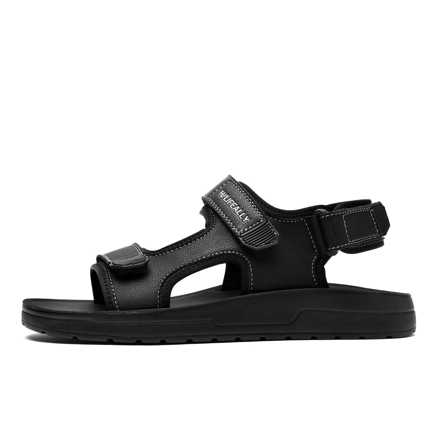 Пляжные сандалии мужские черно-серые HLA
Пляжные сандалии мужские черно-серые HLA