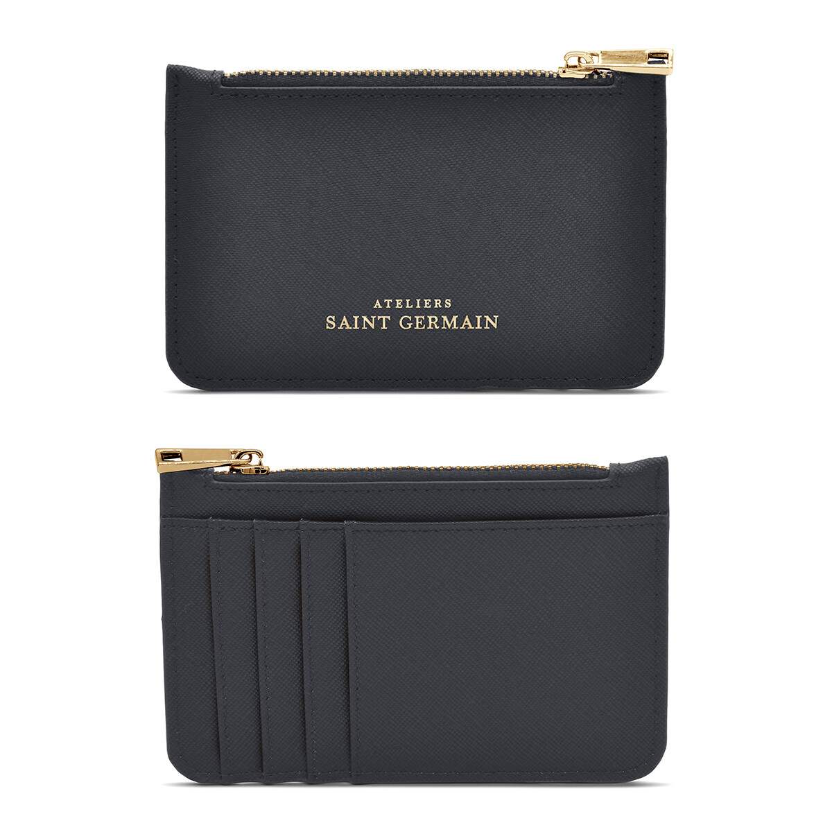 Кошелек на молнии Ateliers Saint Germain, черный
Кошелек на молнии Ateliers Saint Germain, черный