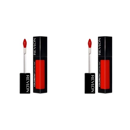 Colorstay Satin Ink Longwear Liquid Lipstick 018 Fired Up 0,17 жидких унций, Revlon
Colorstay Satin Ink Longwear Liquid Lipstick 018 Fired Up 0,17 жидких унций, Revlon