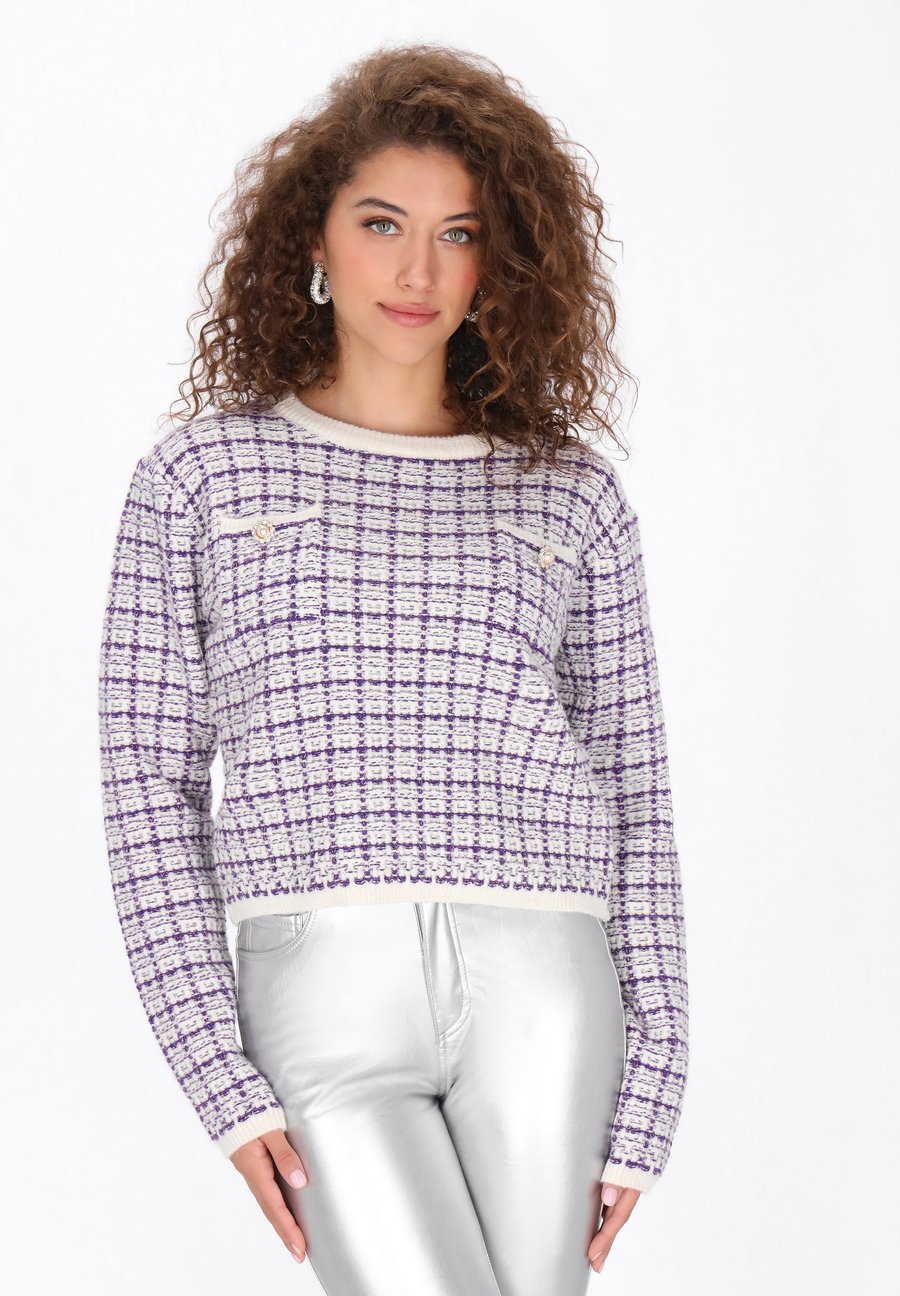 Джемпер faina Jumper, Offwhite Lilac/Off-White
Джемпер faina Jumper, Offwhite Lilac/Off-White