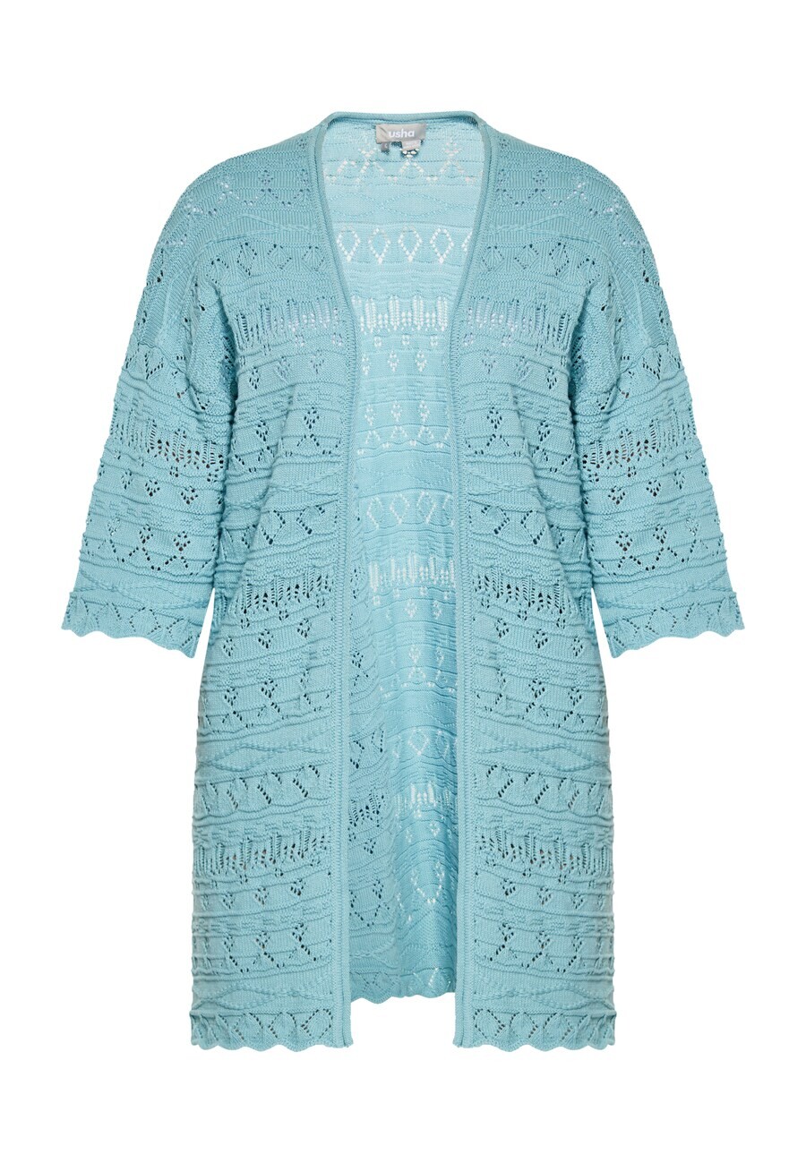 Вязаный кардиган Usha, цвет Aqua
Вязаный кардиган Usha, цвет Aqua