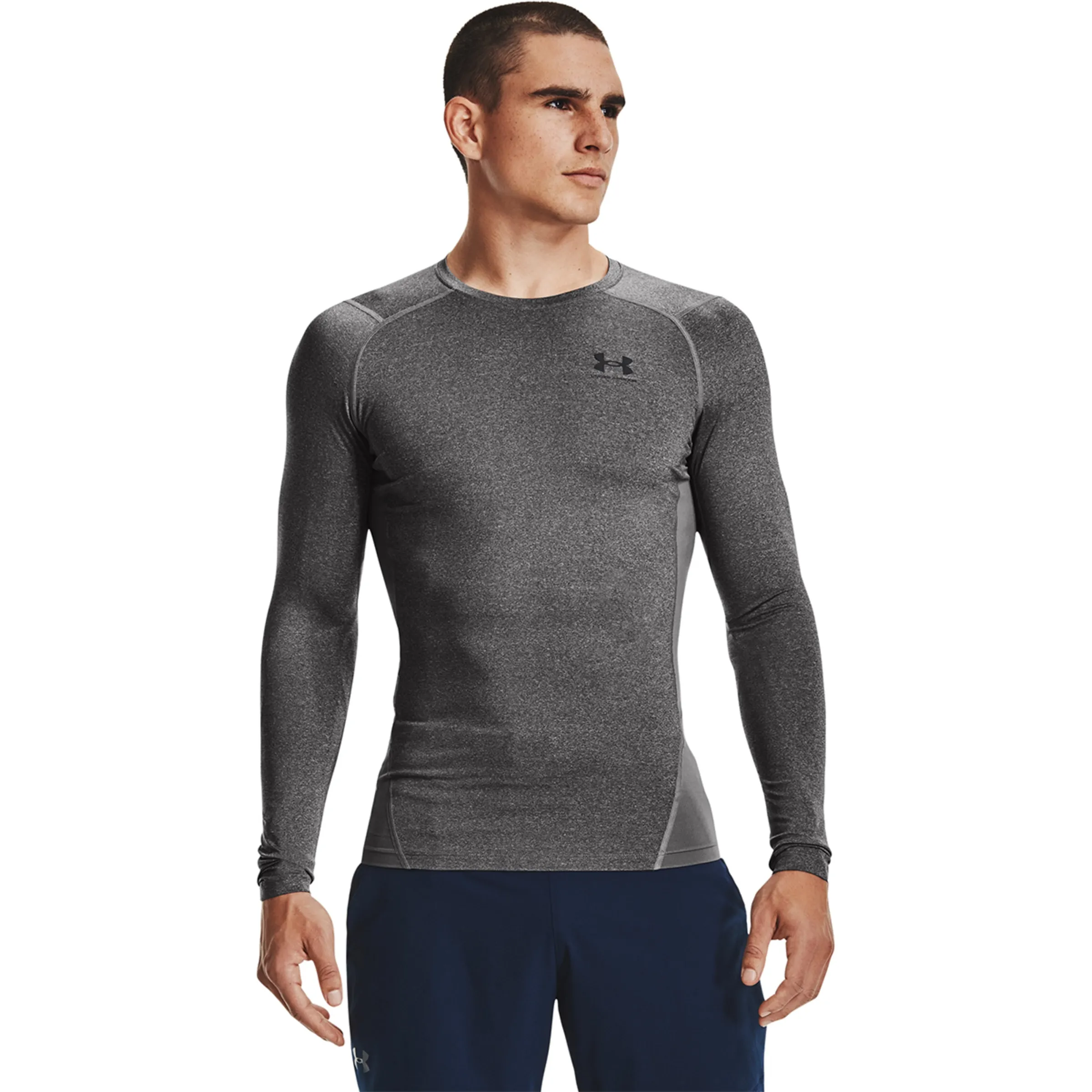 Мужская футболка HeatGear Under Armour, серый/черный
Мужская футболка HeatGear Under Armour, серый/черный