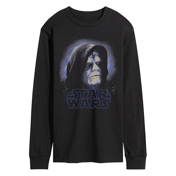 Мужская футболка с длинным рукавом и портретом императора Палпатина Star Wars
Мужская футболка с длинным рукавом и портретом императора Палпатина Star Wars