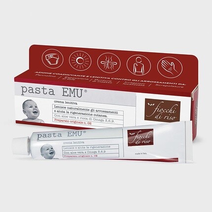 Паста Fiocchi Di Riso EMU Crema Lenitiva 30 мл
Паста Fiocchi Di Riso EMU Crema Lenitiva 30 мл