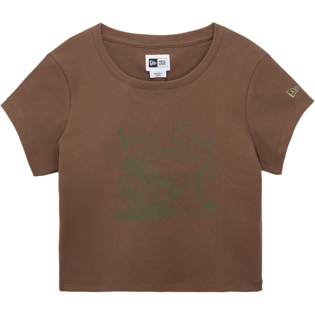 Футболка женская New Era, коричневый
Футболка женская New Era, коричневый