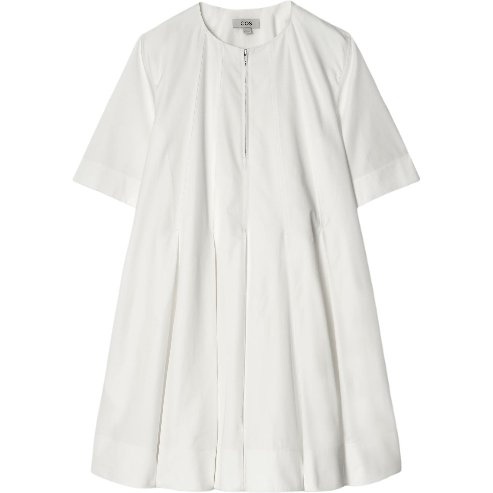 Женское платье с коротким рукавом COS, белый
Женское платье с коротким рукавом COS, белый