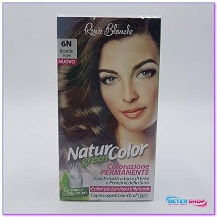 Стойкий натуральный цвет Зеленый 6N Темно-русый, Renee' Blanche S.R.L
Стойкий натуральный цвет Зеленый 6N Темно-русый, Renee' Blanche S.R.L