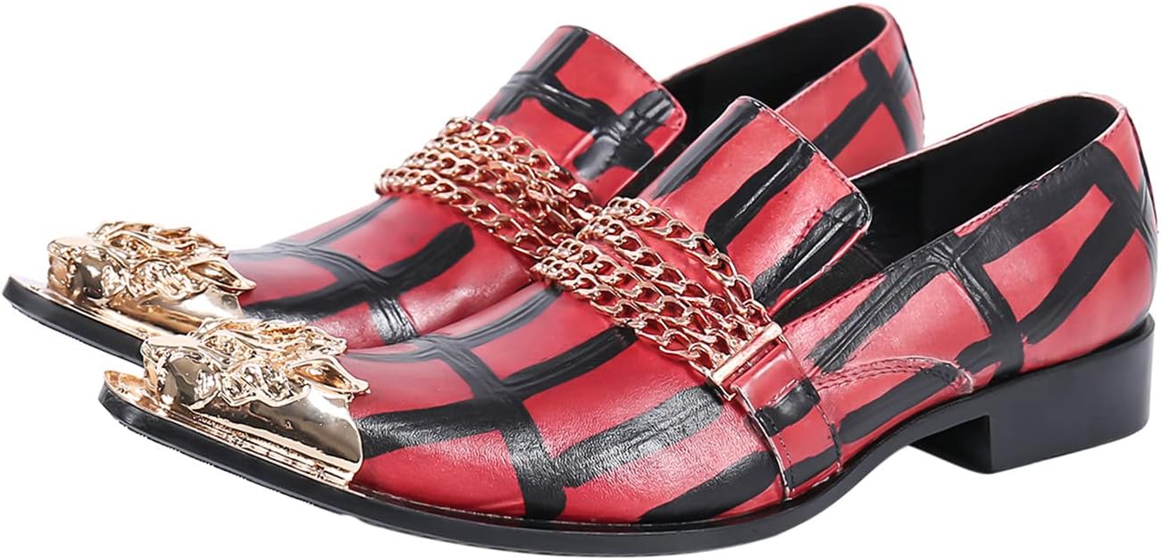 Мужские туфли с отделкой Santimon, курительные лоферы, комфортные повседневные, из натуральной кожи с графическим принтом, золотой цепочкой, металлической пряжкой в виде лошади, с металлическим драконьим носком, без шнуровки, для свадеб и вечери...
Мужские туфли с отделкой Santimon, курительные лоферы, комфортные повседневные, из натуральной кожи с графическим принтом, золотой цепочкой, металлической пряжкой в виде лошади, с металлическим драконьим носком, без шнуровки, для свадеб и вечери...