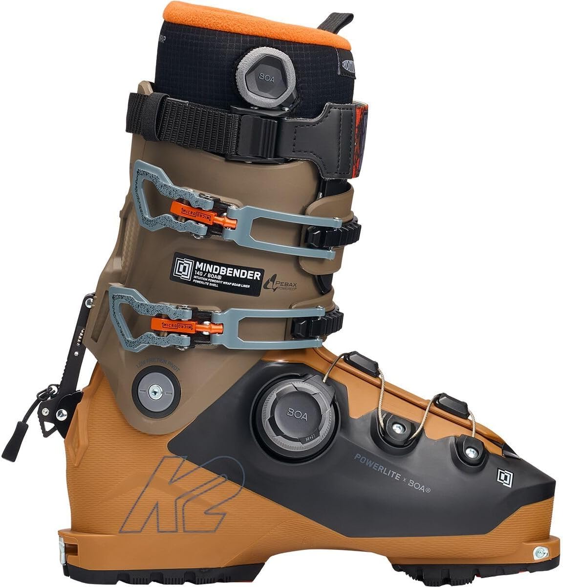 Мужские горнолыжные ботинки K2 Mindbender 140 BOA, 2025
Мужские горнолыжные ботинки K2 Mindbender 140 BOA, 2025