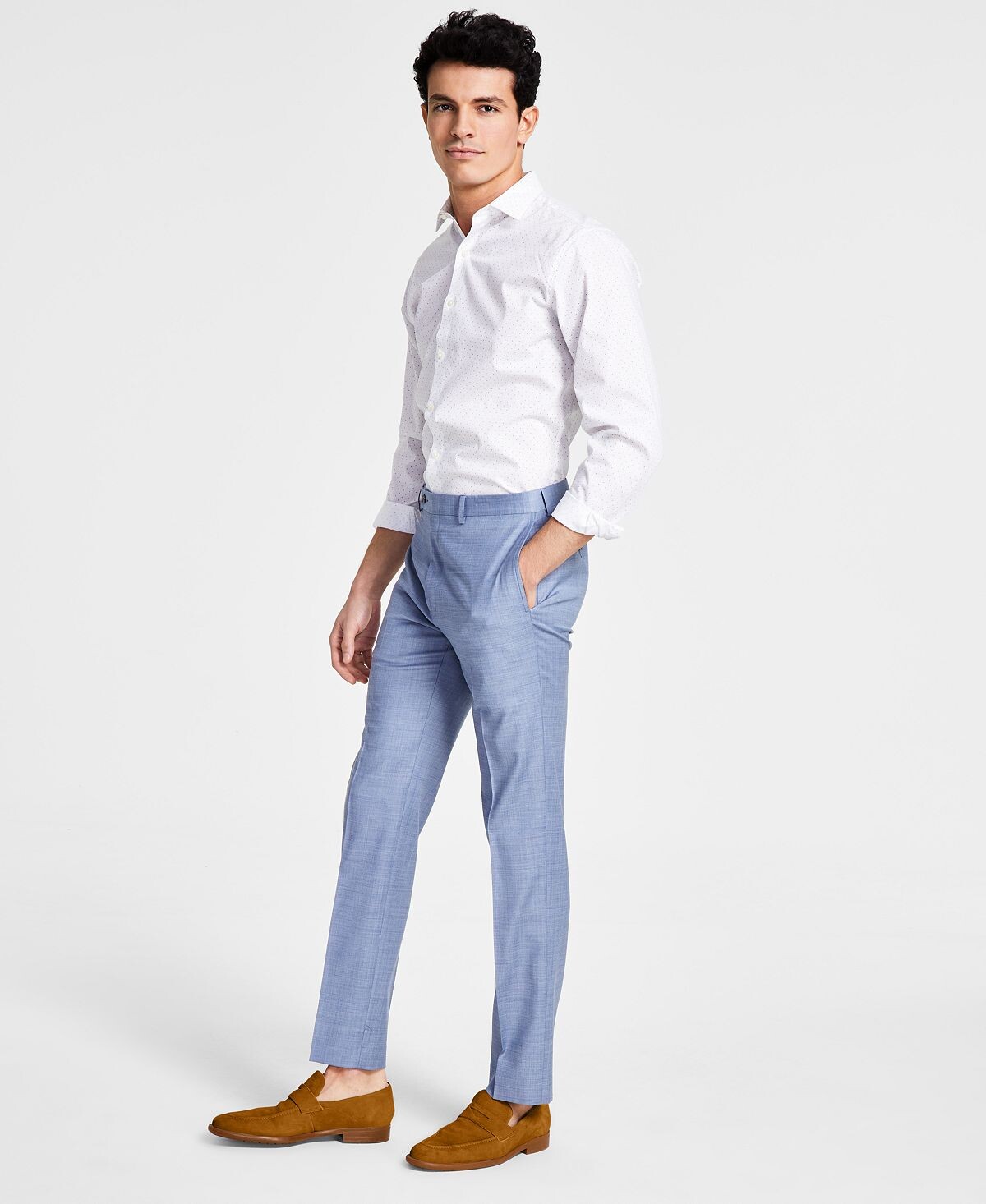 Мужские эластичные костюмные брюки узкого кроя X-Fit Calvin Klein
Мужские эластичные костюмные брюки узкого кроя X-Fit Calvin Klein