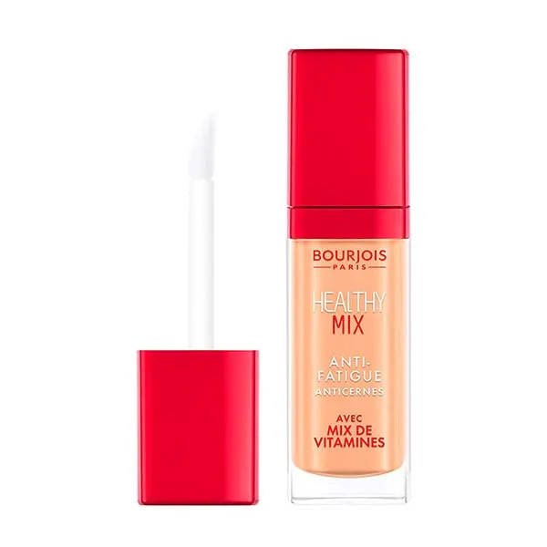 Жидкий консилер, который скрывает темные круги и недостатки Healthy Mix Antifatigue Bourjois, цвет golden beige
Жидкий консилер, который скрывает темные круги и недостатки Healthy Mix Antifatigue Bourjois, цвет golden beige