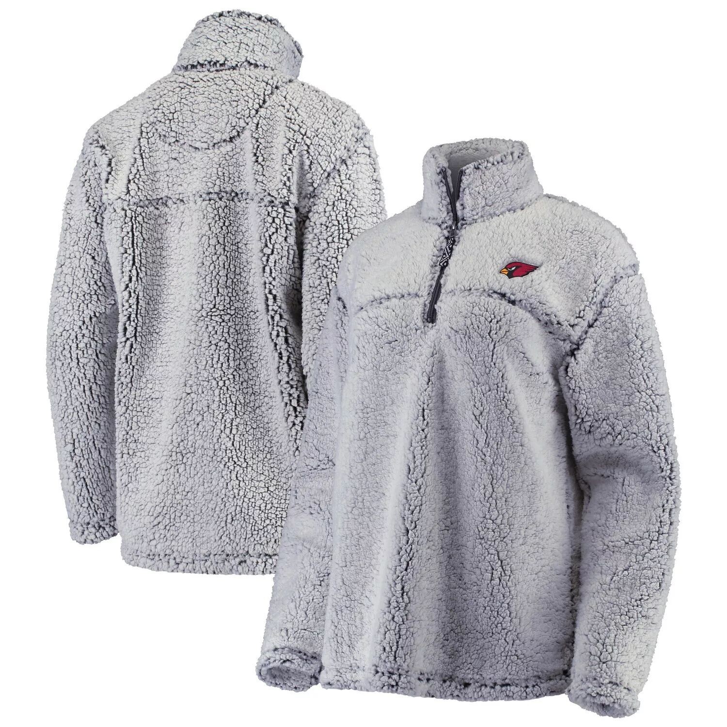 Женская серая куртка-пуловер с молнией четверти из шерпа G-III 4Her by Carl Banks Arizona Cardinals G-III, Серый, Женская серая куртка-пуловер с молнией четверти из шерпа G-III 4Her by Carl Banks Arizona Cardinals G-III
Женская серая куртка-пуловер с молнией четверти из шерпа G-III 4Her by Carl Banks Arizona Cardinals G-III, Серый, Женская серая куртка-пуловер с молнией четверти из шерпа G-III 4Her by Carl Banks Arizona Cardinals G-III