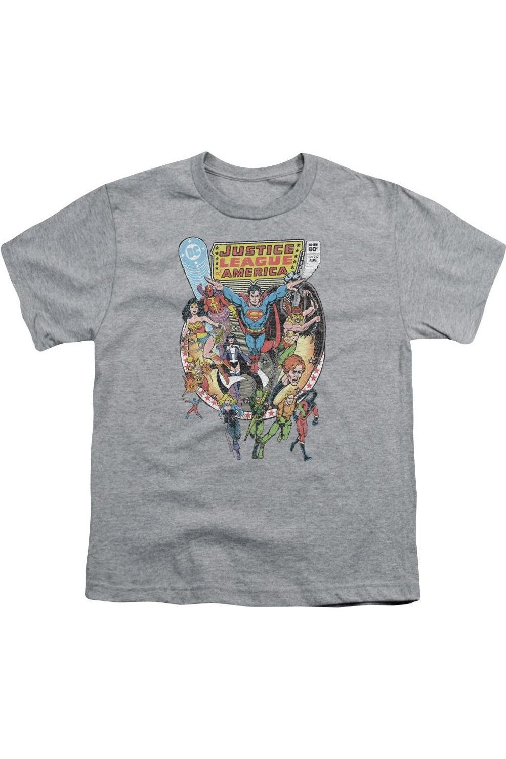Футболка с коротким рукавом для подростков "Лига справедливости Америки" Gildan, Athletic Heather
Футболка с коротким рукавом для подростков "Лига справедливости Америки" Gildan, Athletic Heather