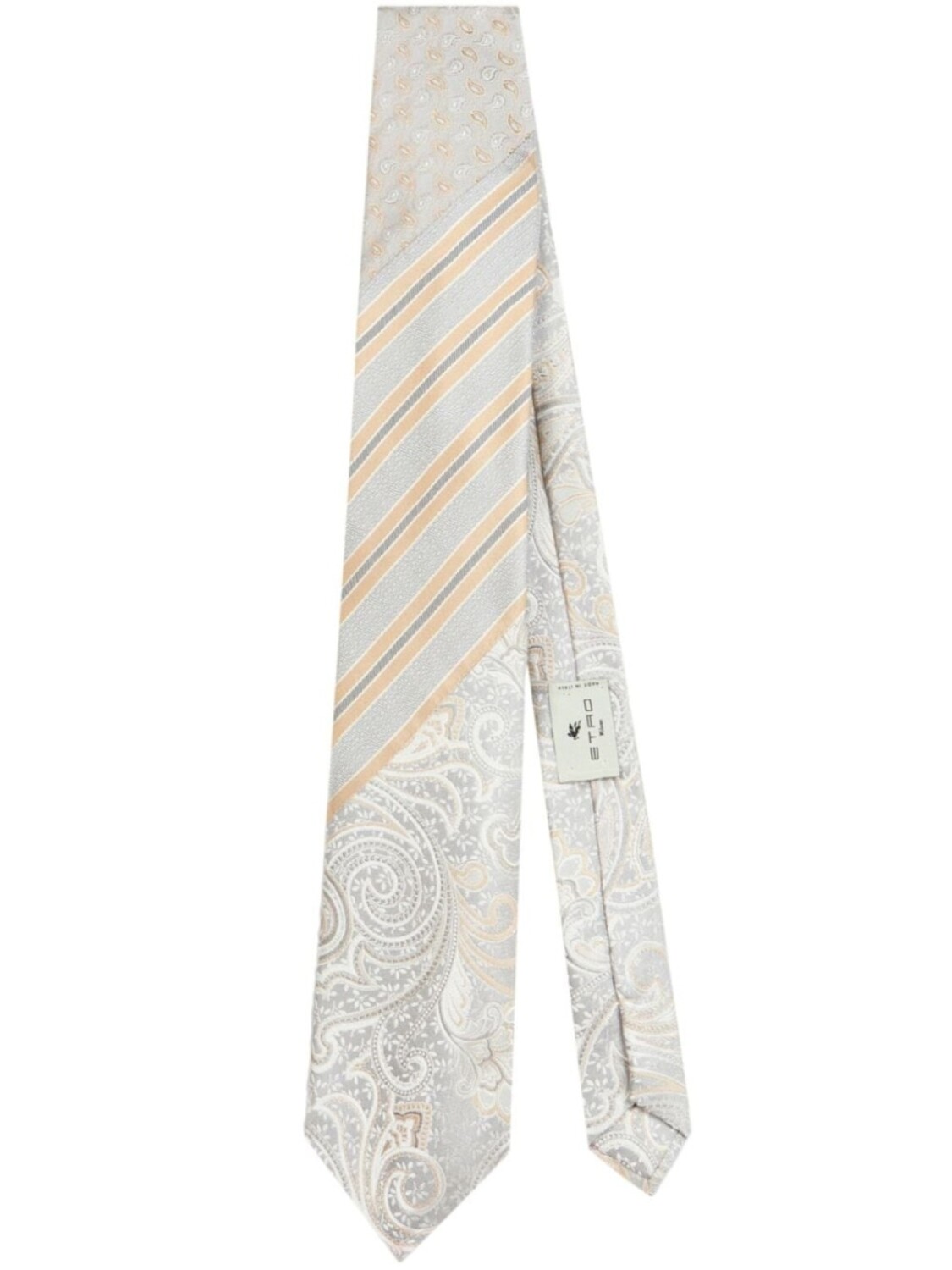 Жаккардовый галстук из шелка ETRO, бежевый
Жаккардовый галстук из шелка ETRO, бежевый